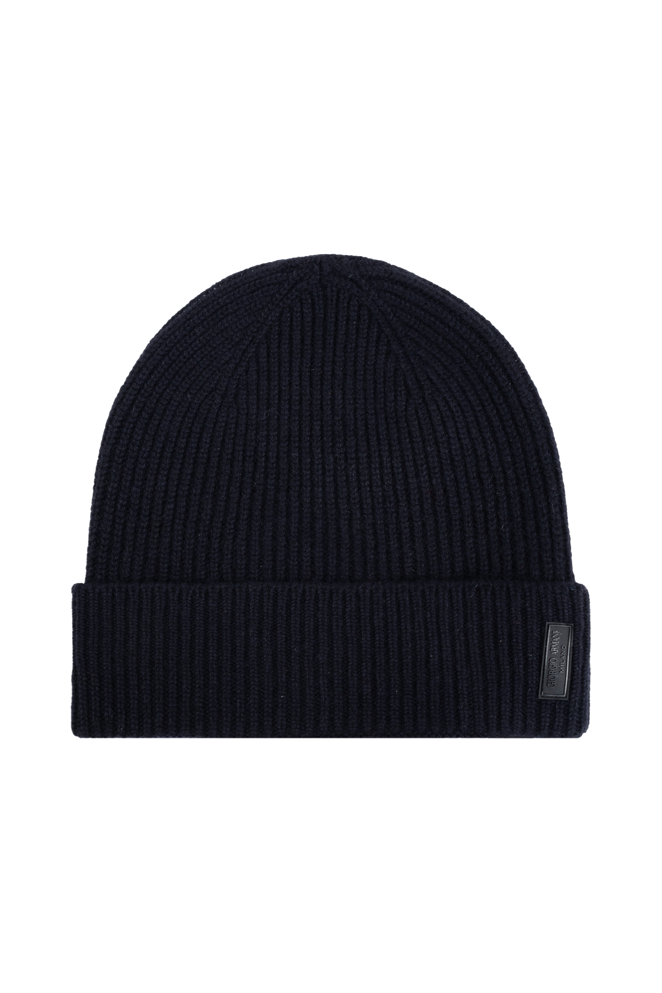 帽子 00s ARMANI Navy Wool Beanie Navy blue Cashmere hat Giorgio Armani - Vitkac GB